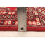 Tapis rouge foncé Malayka Peshawar Bokhara 2 pi 6 po x 3 pi 11 po