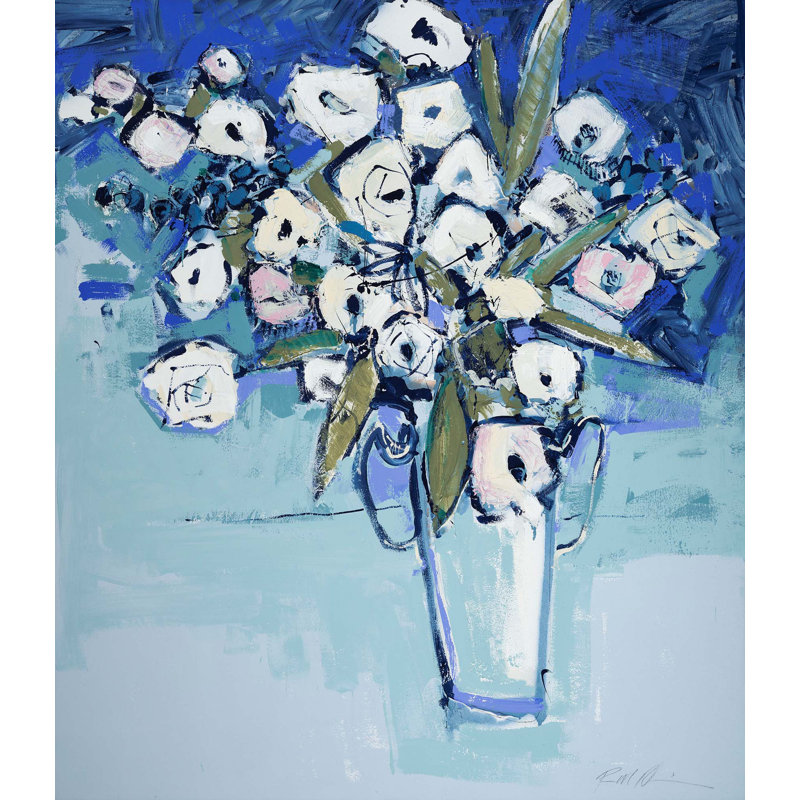 New Flowers Print by Robert Robinson