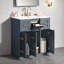 Meuble-lavabo 30 po avec lavabo encastré-630543422