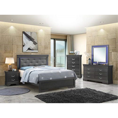 Vegan Leather Standard Bed
