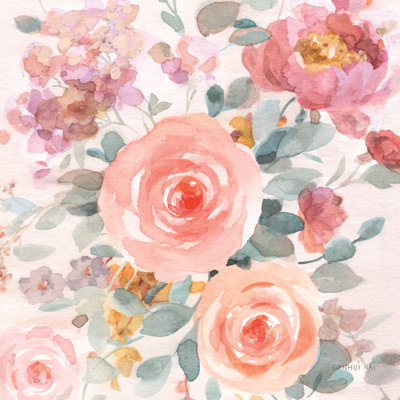 September Blooming I by Danhui Nai - Wrapped Canvas Painting