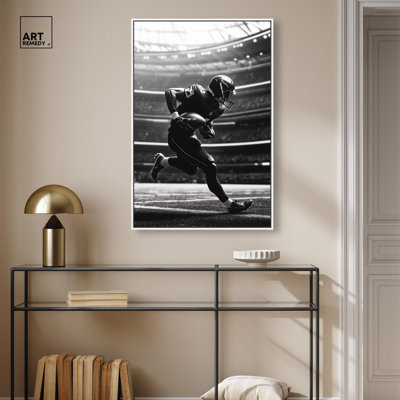 Football Stadium Canvas Sports Posters by Art Remedy
