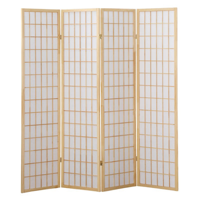 Terri-Lynn Solid Wood Folding Room Divider