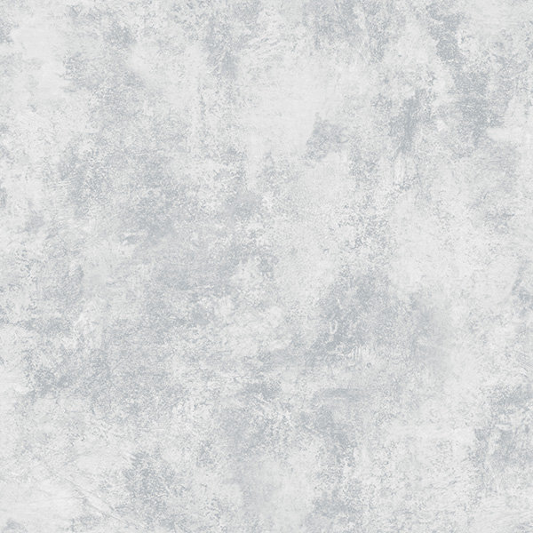 Nostalgie Marble Effect 33' L x 21" W Smooth Wallpaper Roll, Silver