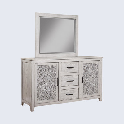 Commode combinée 3 tiroirs Hamar