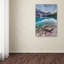 Art mural sur toile tendue - «Iconic Moraine Lake» de Pierre Leclerc pour décoration de salon, de chambre à coucher ou de bureau - 30 x 47-19656935