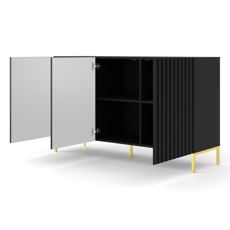 Chowning 150cm Sideboard, Black