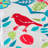 Embroidered Feather Reversible Throw Pillow
