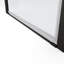 1 3/8" Adjustment,Universal Pivot Shower Door, Open Outside, With 1/4" Tempered Glass Finish 3672-125104727