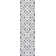 Scituate Retro Trellis High-Low Cream/Gray Rug