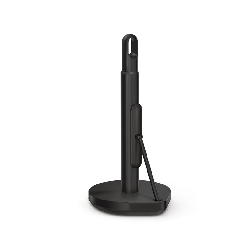 Simplehuman Tension Arm Standing Paper Towel Holder, Black