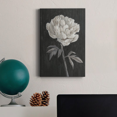 " Black And White Flowers I "