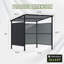6' X 6' Metal Gazebo Outdoor Pergola For Patio