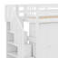 Lit mezzanine avec escalier intégré, bibliothèque, tiroirs, bureau de travail et garde-robe - solution tout-en-un-1490328193-1490328192