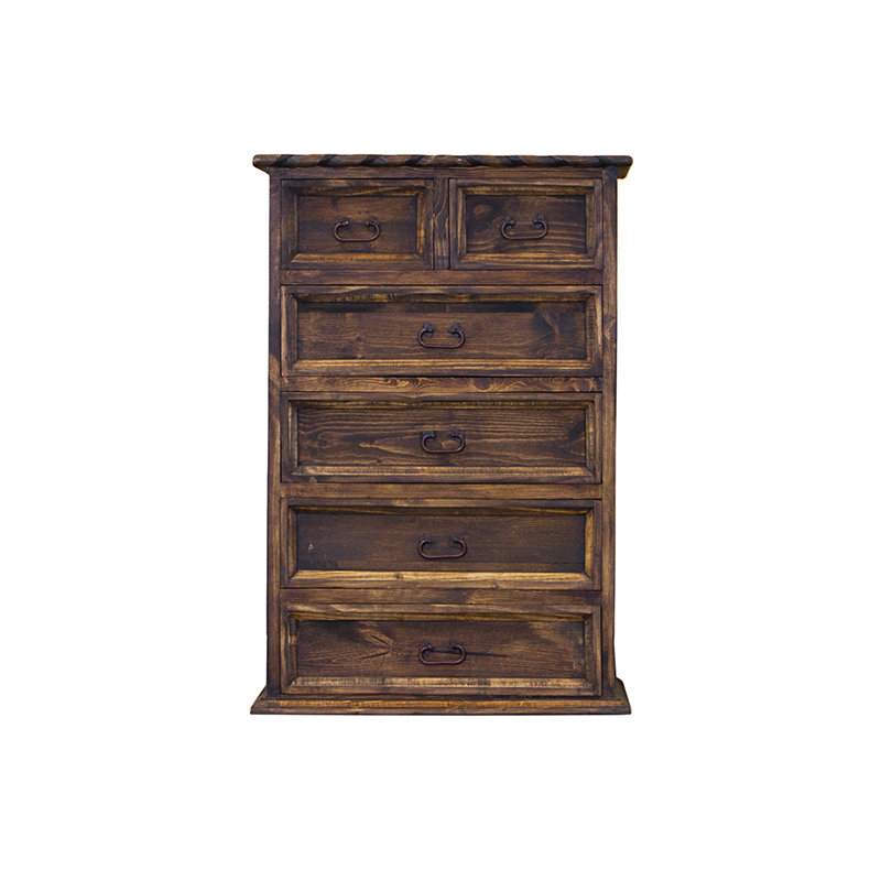 Commode Willow Creek à finition Medio, Brun