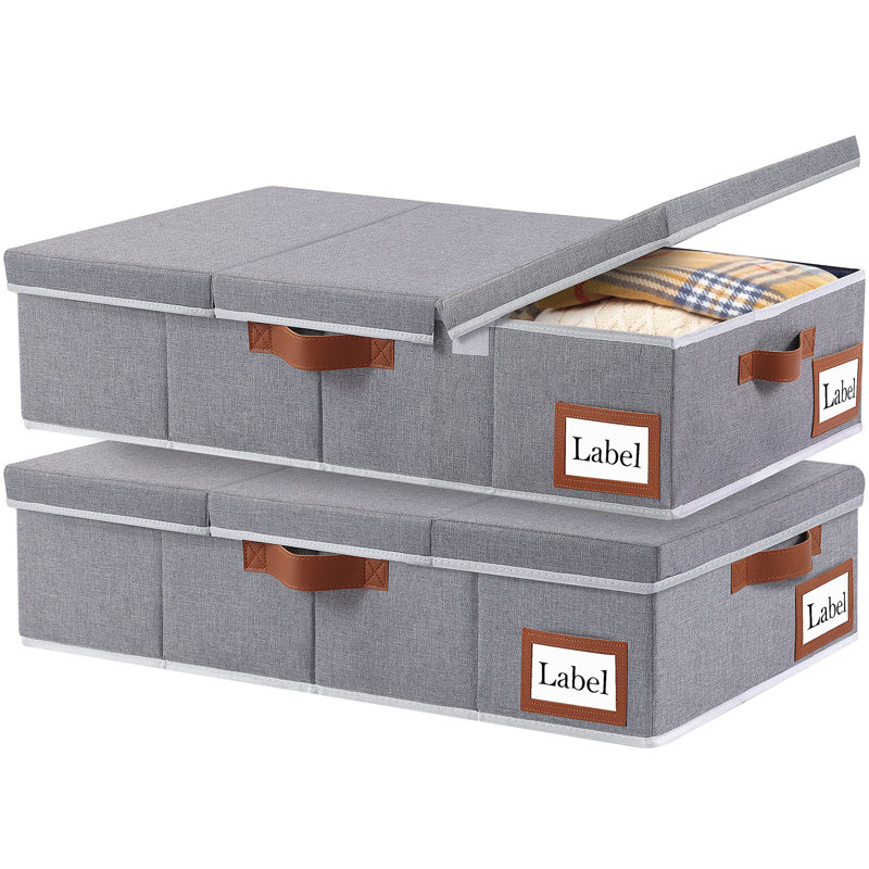Brayden Studio Fabric Decorative Bin