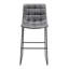 Bianchini Upholstered Counter Stool with Metal Frame