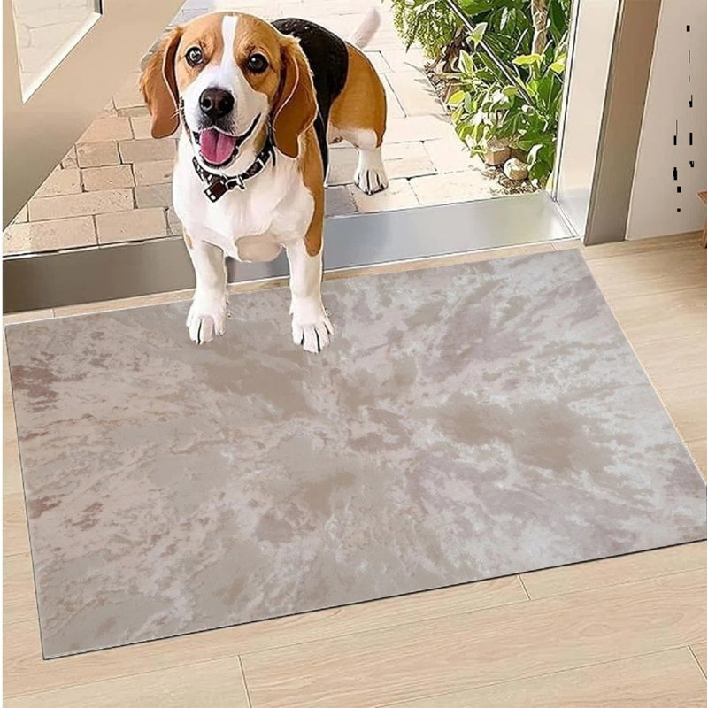 Area Rug, Rectangle 60 x 110 cm, Beige