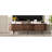 Mid-Century Modern TV Stand For 80" TV, Entertainment Center With Storage For Living Room, Bedroom, Media Console Table With 2 Drawers