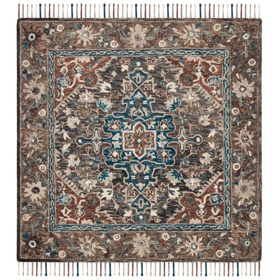 Tapis oriental en laine touffeté à la main Vahakn
