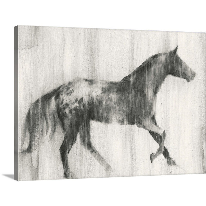 Art mural Appaloosa Study I, Toile tendue, H 18 po x l 24 po x P 1 po
