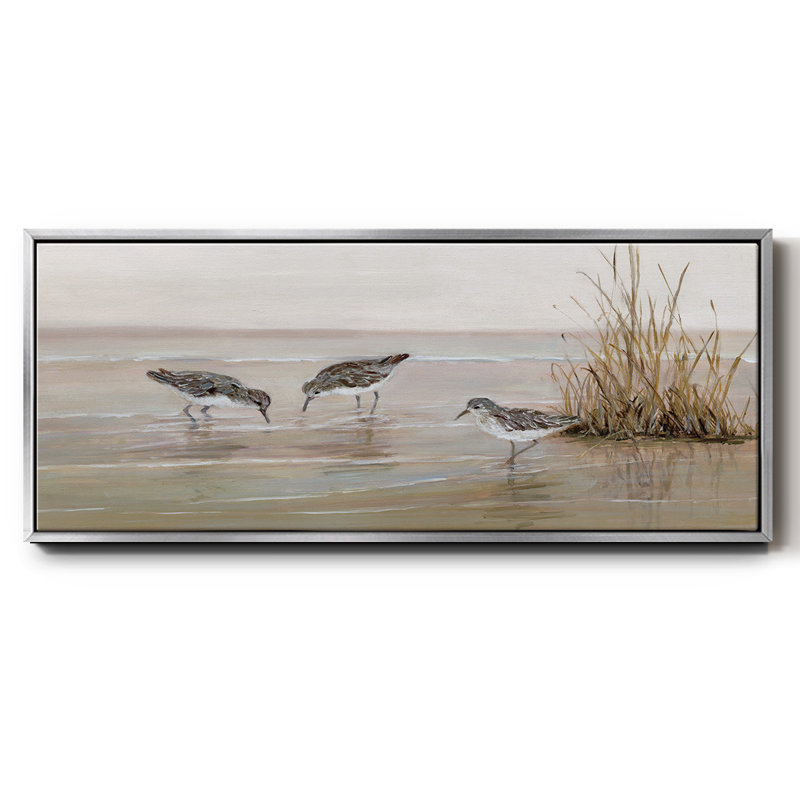 Early Risers II- Framed Canvas, 20" H x 50" W