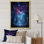 Aurora Borealis Dancing Lights V - Floral Canvas Art Print
