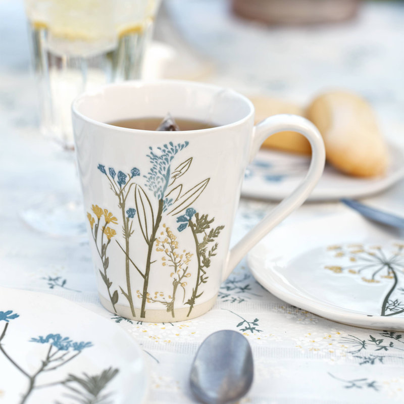 Wildflowers Mugs, Set Of 4