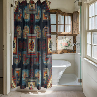 Indigenous Textiles - Premium Shower Curtain