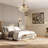 42" Gamlet Rose Gold Crytal Ceiling Fan with Remote Control Kit