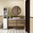 Tall Bathroom Storage Cabinet With Reversible Door, Freestanding Linen Tower With Open Shelves And Enclosed Cabinet, Narrow Floor Cabinet Organizer For Bathroom, Laundry Room Or Small Spaces – White