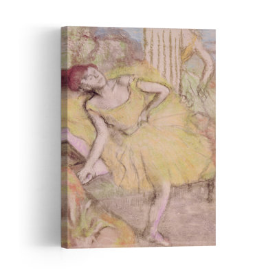 Danseuse Au Repos, C.1897-1900 Impression d'art mural contemporain abstrait impressionniste
