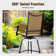 Alyne 6 - Person Metal Patio Dining Set with Rectangular Table