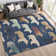 Machine Washable Indoor/Outdoor Adalaide ACN2338 Lodge Rug