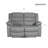 Frithiof 59"Contemporary Breathable Upholstered Microfiber Manual Recliner Chair Loveseat-109025196