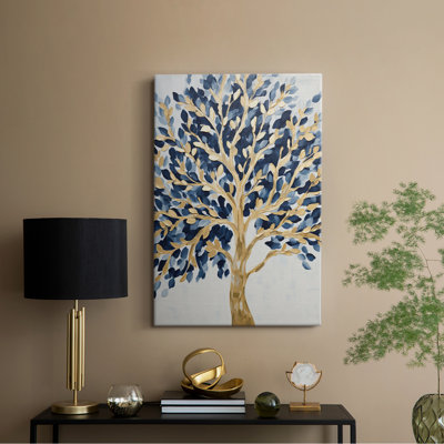 Série Paysages CLIV - Toile tendue avec châssis Premium - Prêt à être accroché