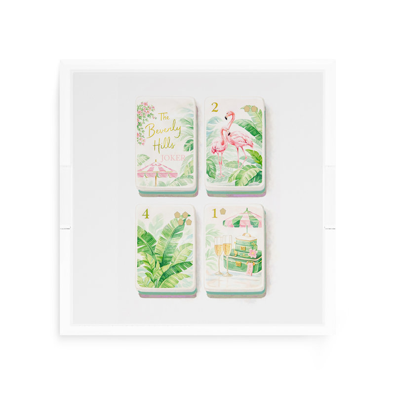 Decorative Tray, 2" H x 12" W x 12" D