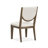 Extendable Trestle Dining Table With 4 Side Chairs Bench And Sideboard-1518305789