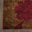 Tapis beige / brun / bourgogne à motif floral Rubith-1830884412