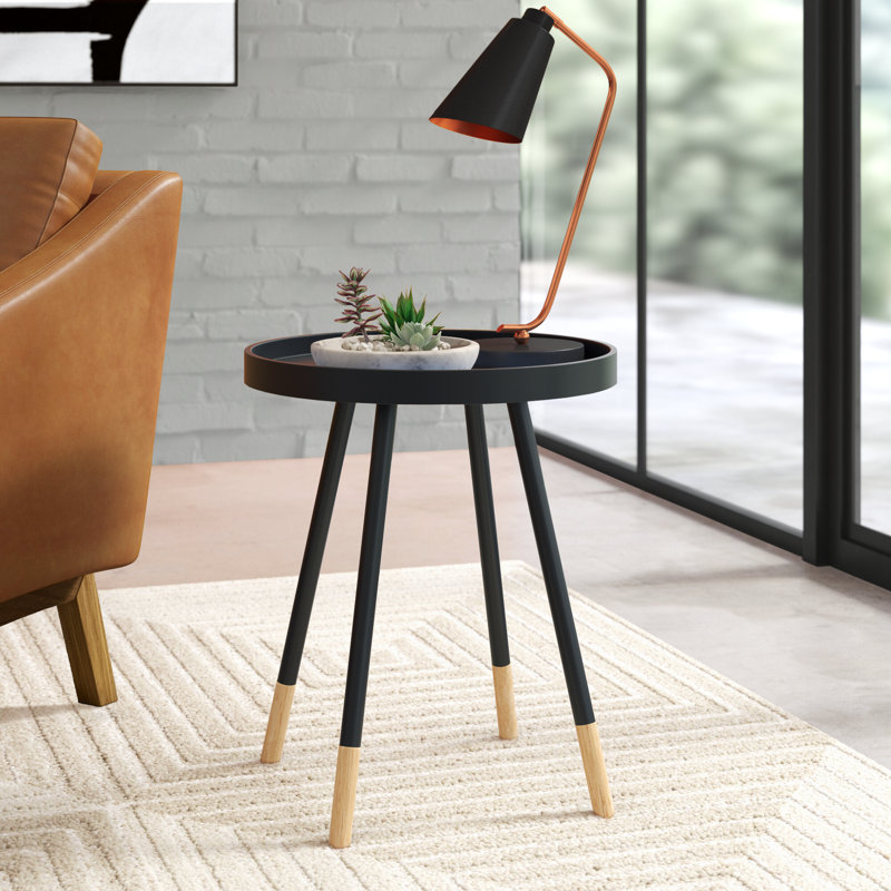 Tatum End Table, Vulcan Black