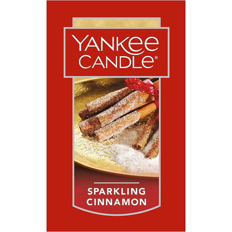 Sparkling Cinnamon Scented Jar Candle