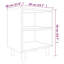 Kashiya 40 cm W Bedside Table