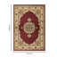 Tapis rouge 5 pi 3 po x 7 pi 3 po Rouge-1224759892