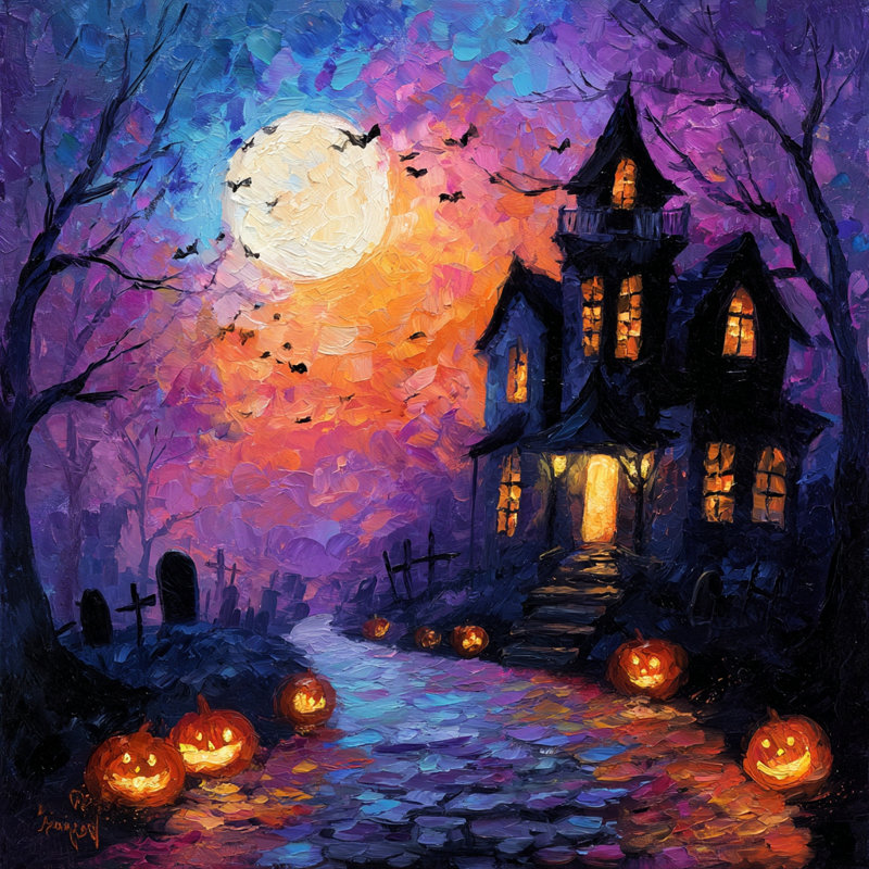 Art mural sur toile Enchanted, H 30 po x l 30 po