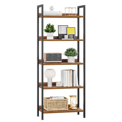 153.5cm H x 60cm W Metal Bookcase