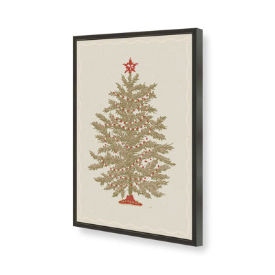 Christmas Tree 02 By NKTN Canvas Art Print