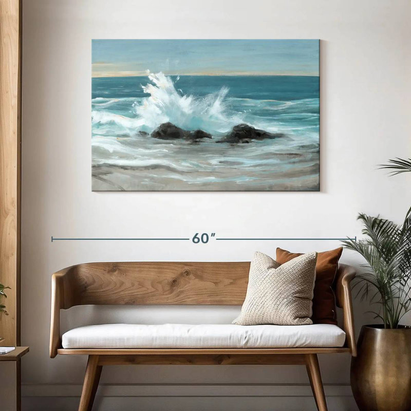 Gillard Crashing Wave II, H 30 po x l 45 po