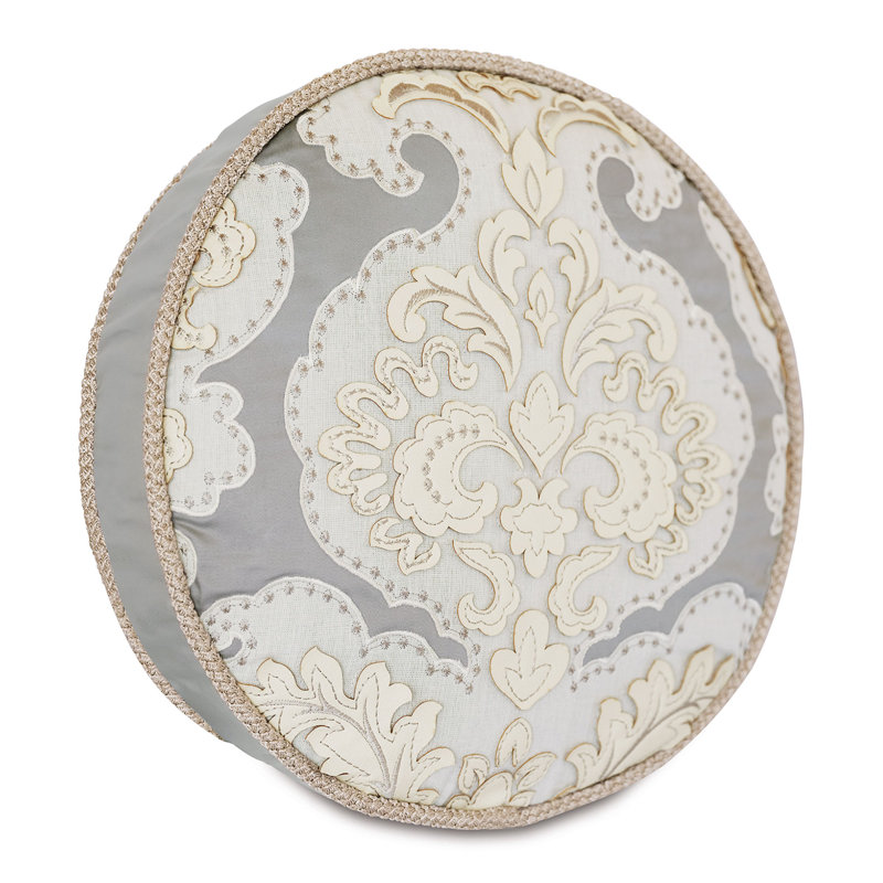 Jolene Circular Pillow Cover & Insert