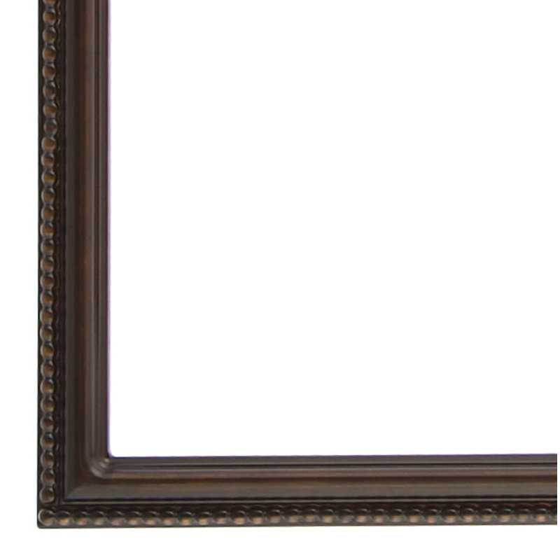 Miroir pleine grandeur encadré, Bronze huilé