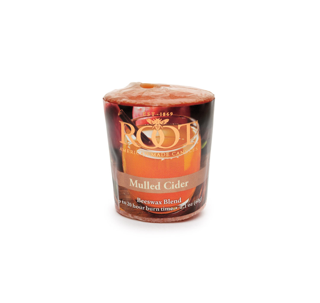 Root Mulled Cider Scented Votive Candle (Set of 18) Root Candles
